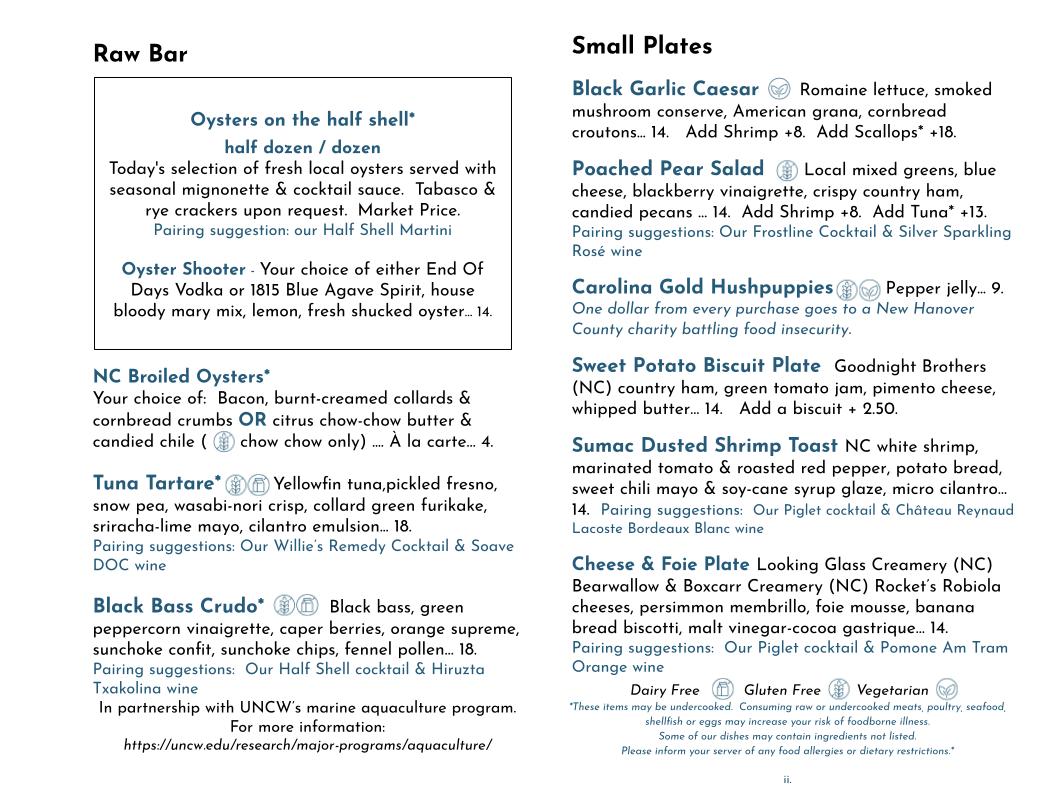 Raw Bar & Small Plates