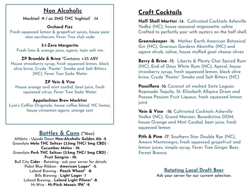 Mocktails & Cocktails